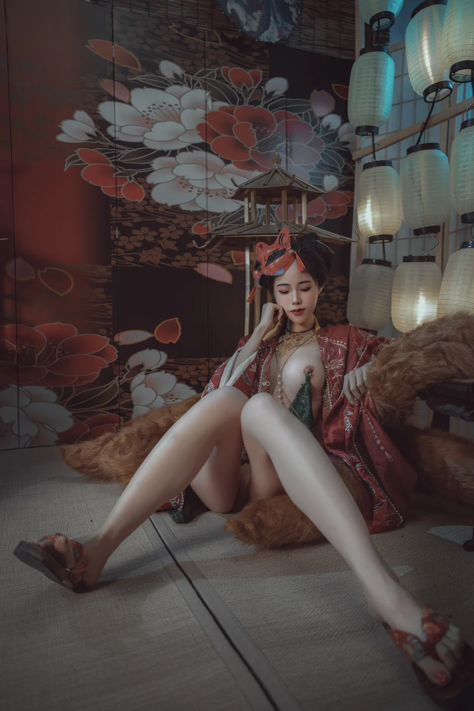 钛合金TiTi - 青丘赤狐 [64P-825MB] tg@simisebaisi 【丝足阁】027.webp